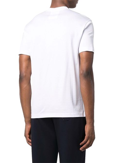 T-shirt a maniche corte con patch con logo EMPORIO ARMANI | T-shirt | 8N1TE8 1JUVZ0100